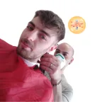 Solo sfumatura lati e nuca